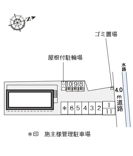 ★手数料０円★姫路市西今宿１丁目　月極駐車場（LP）